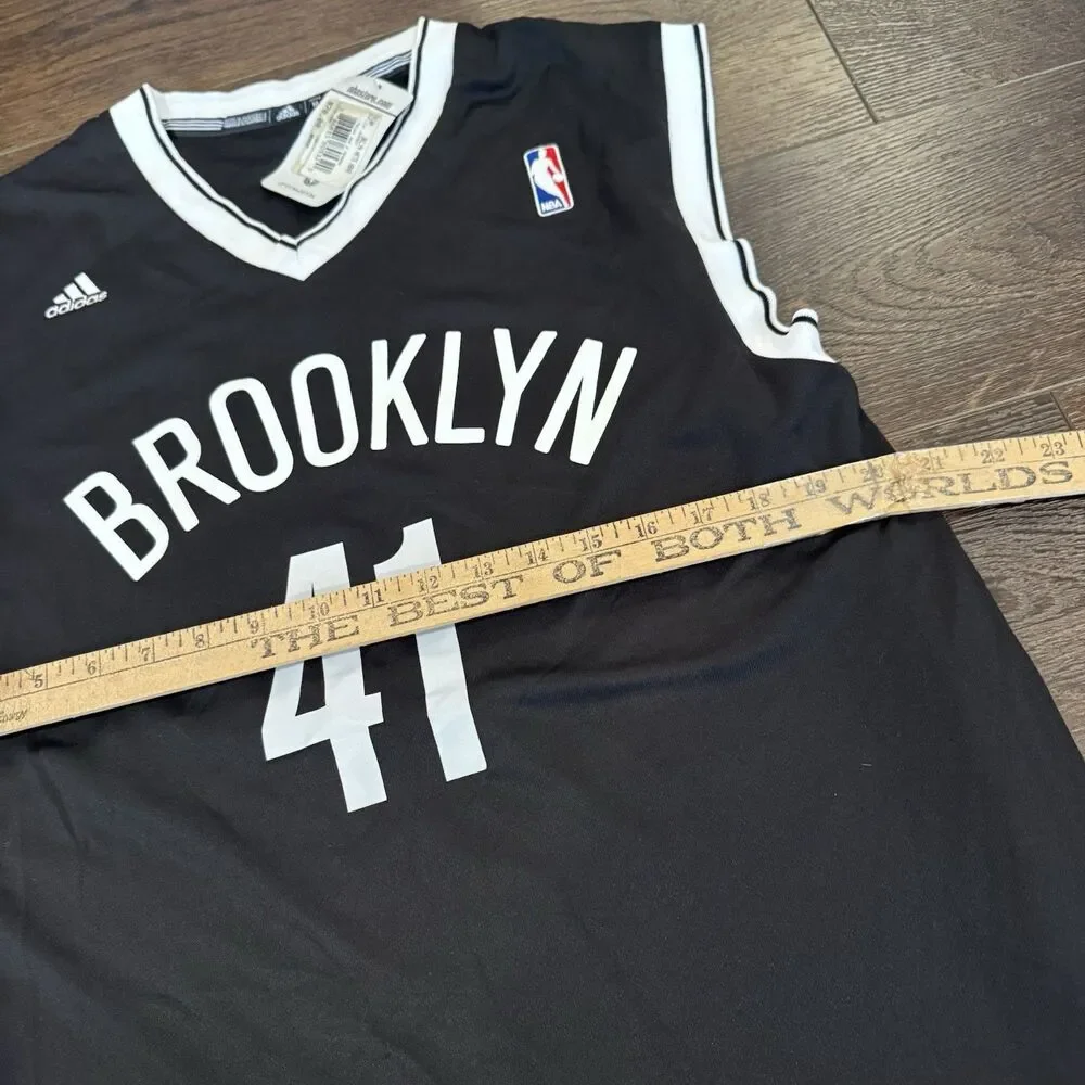 NWT Adidas Brooklyn Nets #41 Robinson NBA Jersey Mens Size M Black New with Tags